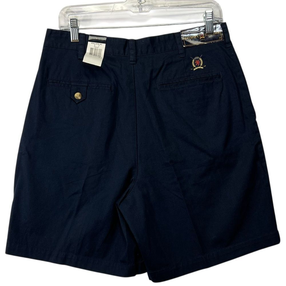 New with tags sz 32 Tommy Hilfiger Golf Pleated Shorts Mens pleated old money